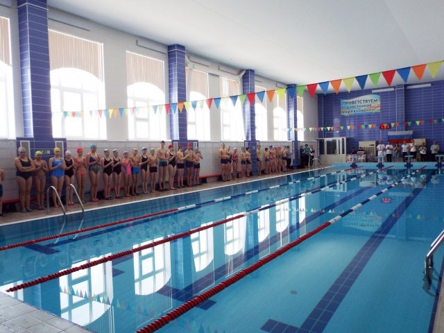 Modern Palace of Water Sports in Mangit city